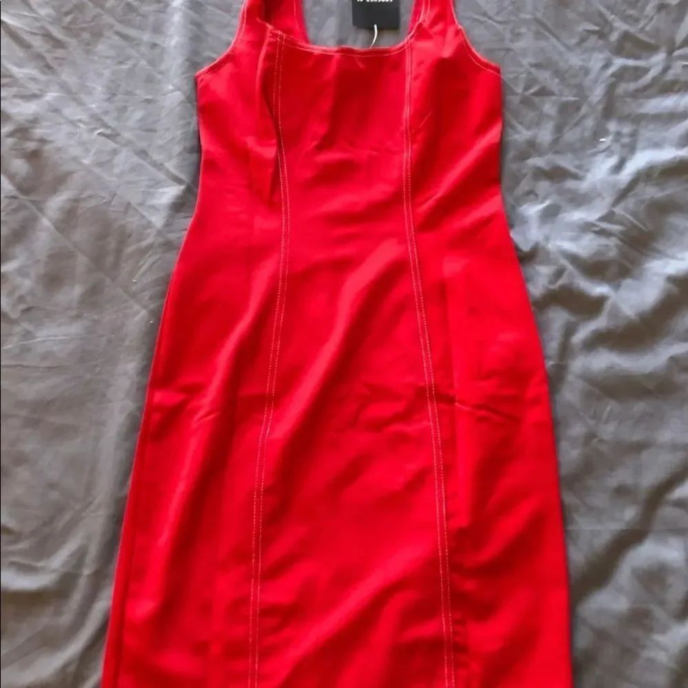 Forever 21 Red Bodycon Dress sz. S NWT
